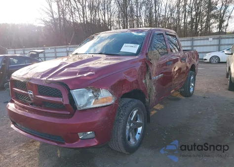 2012 Ram 1500 St z USA, uszkodzony, nr VIN 1C6RD7KT8CS177133